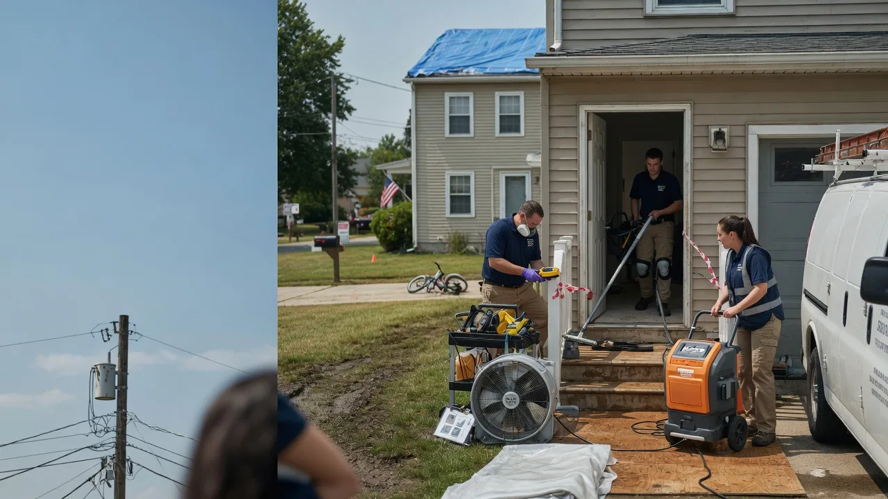 Water Damage Repair in Garrison, ND near me
